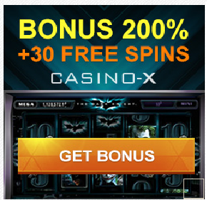 Casino-X 200% bonus do 50€+30 free spinów 27d4b3b1ff7c2cabmed