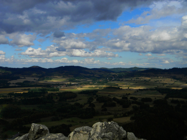 widok na Karkonosze