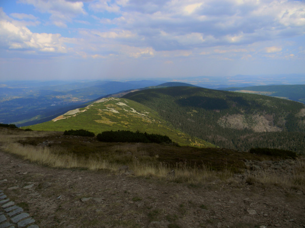 zejście ze Śnieżki