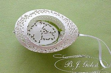 Ażurowe Pisanki - autor - BJGoleń #wielkanoc#eggart Poland# poniatowa#pisanka#ażurowa #jajko gęsie#jajko kurze#haft Richelieu#ażurki#carved#pisanka