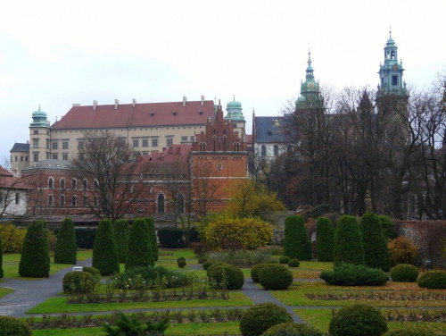 idealne połączenie ogrody Muzeum Archeologicznego i Wawel :)