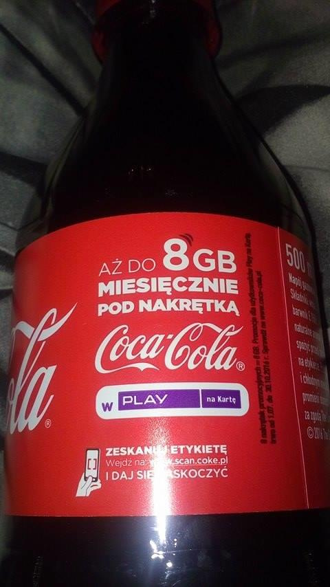 Promocja Coca Cola i Play