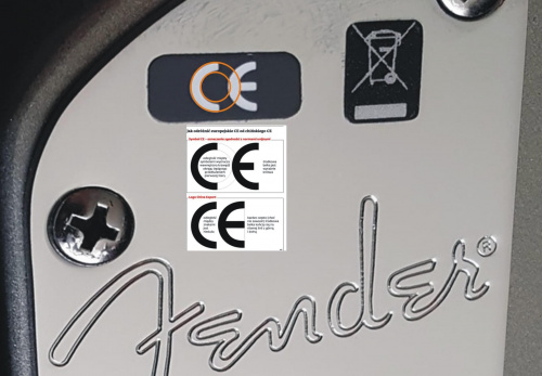 CE Fender stratomaster